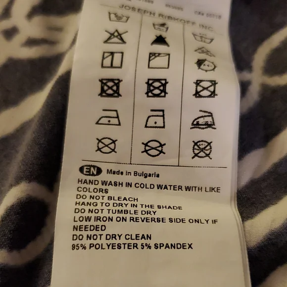 Joseph Ribkoff Chain And Nautical Rope Tunic Blouse - Picture 7 of 7